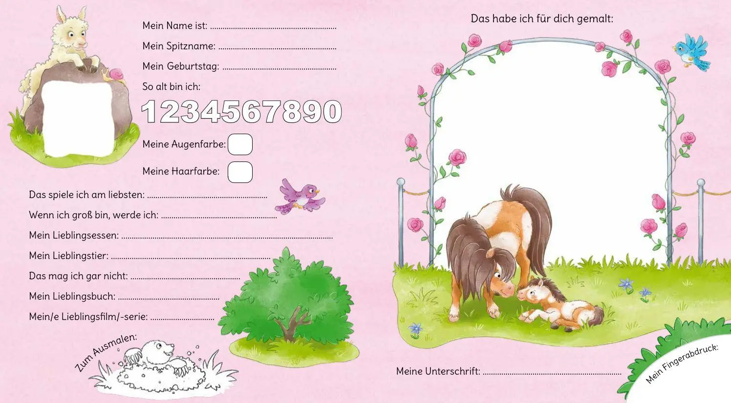 Bild: 9783780664884 | Meine Kindergartenfreunde | Ponys - mit Mähne auf dem Cover | Hecher