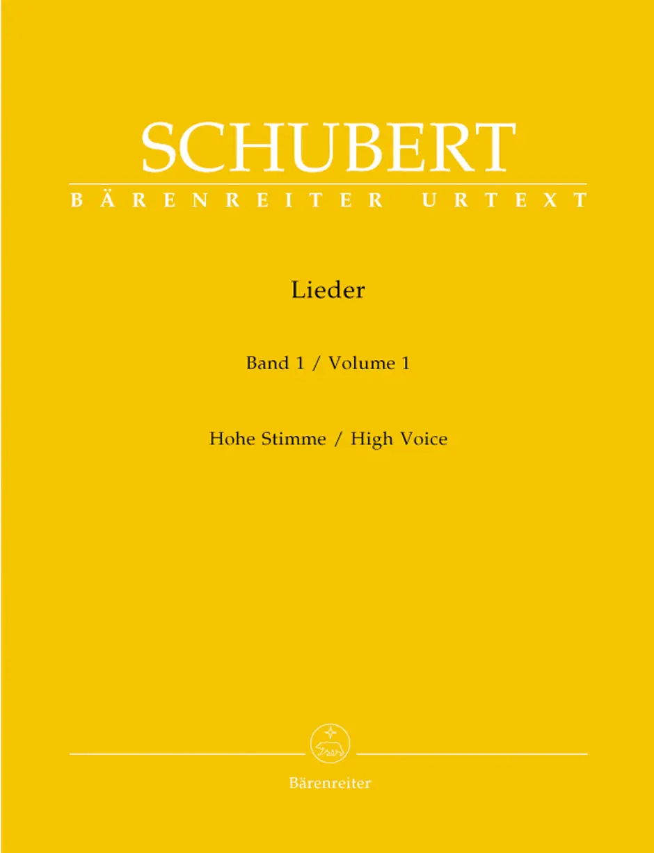 Cover: 9790006524884 | Lieder Volume 1 High Voice &amp; Piano | Hohe Stimme / High Voice | Buch
