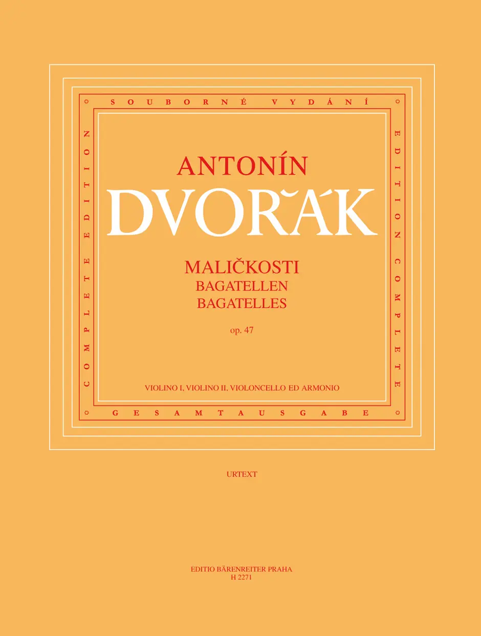 Bagatelles Op.47 For Piano Quartet