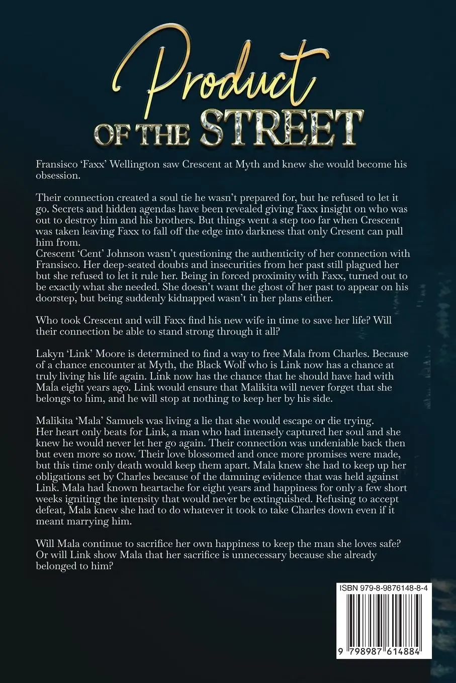 Rückseite: 9798987614884 | Product Of The Street Union City Book 4 | E. Bowser | Taschenbuch