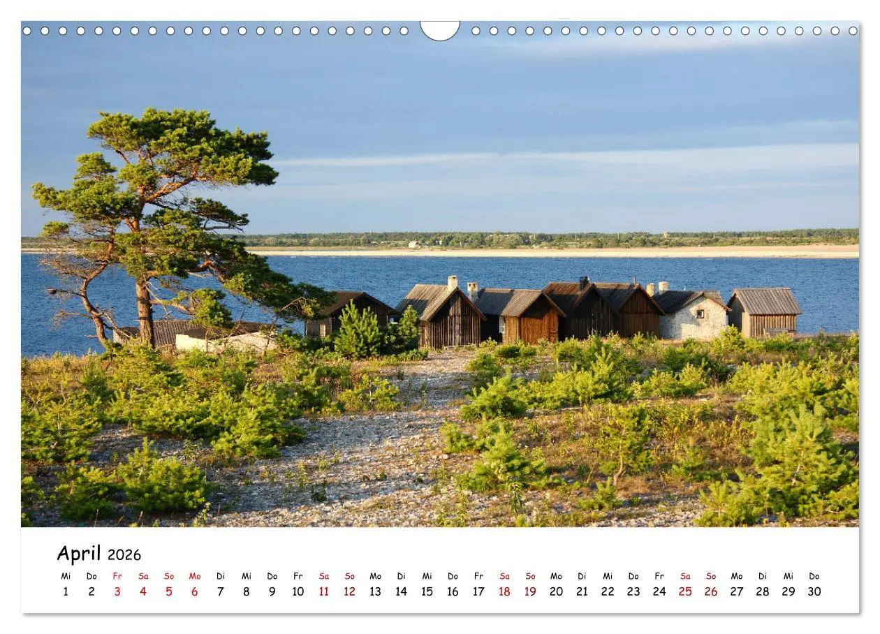 Bild: 9783457914984 | Gotland Impressionen (Wandkalender 2026 DIN A3 quer), CALVENDO...