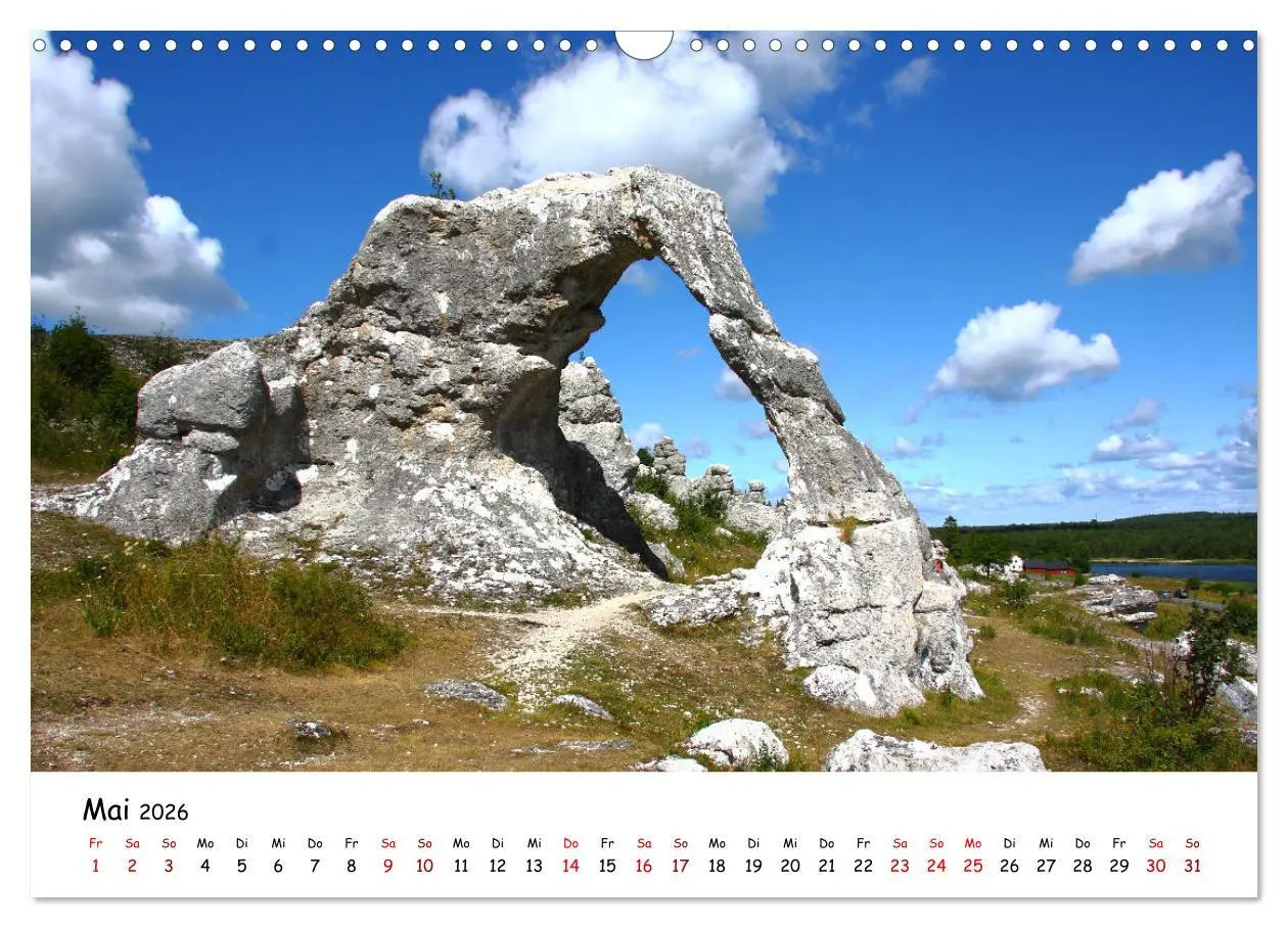 Bild: 9783457914984 | Gotland Impressionen (Wandkalender 2026 DIN A3 quer), CALVENDO...