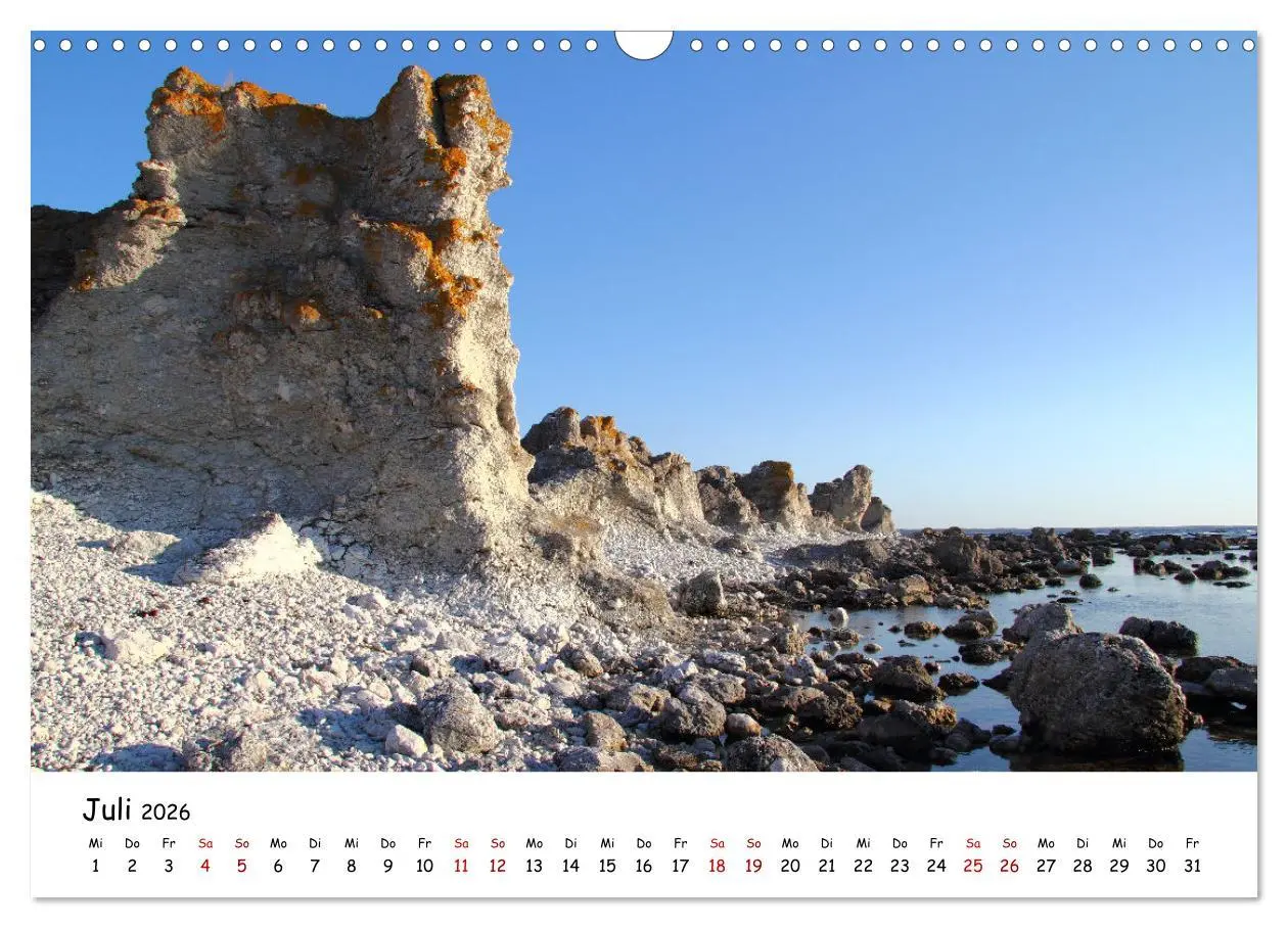 Bild: 9783457914984 | Gotland Impressionen (Wandkalender 2026 DIN A3 quer), CALVENDO...