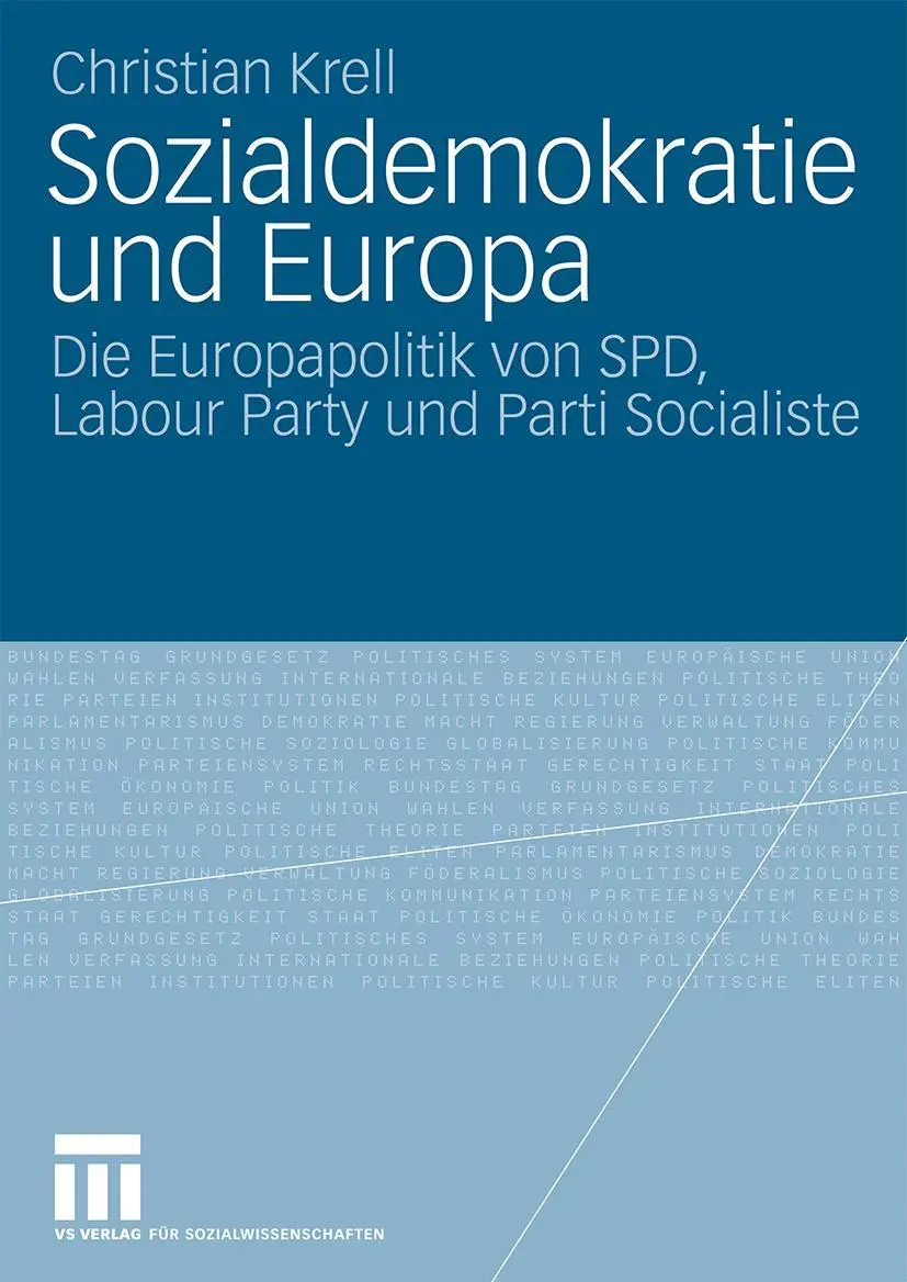 Cover: 9783531164984 | Sozialdemokratie und Europa | Christian Krell | Taschenbuch | 522 S.