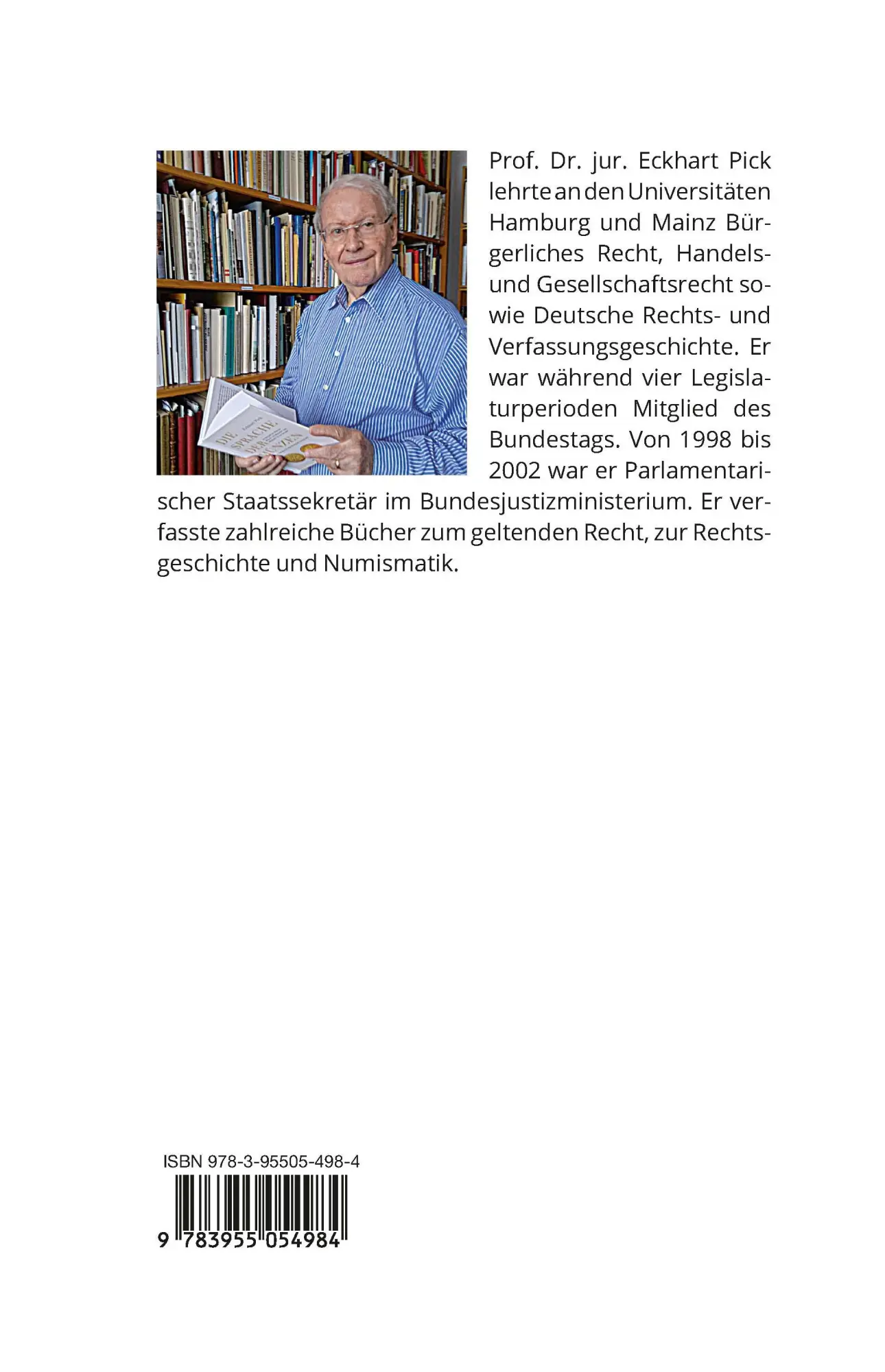 Rückseite: 9783955054984 | Pentagramm des Lebens | Eckhart Pick | Buch | 348 S. | Deutsch | 2025