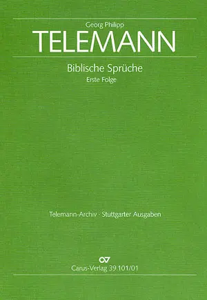 Cover: 9790007054984 | Biblische Sprüche Band 1 für gem Chor und Orgel, Streicher ad lib...