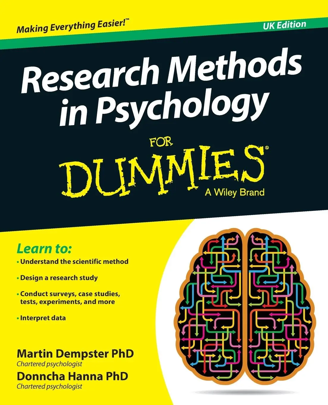 Cover: 9781119035084 | Research Methods in Psychology for Dummies | Martin Dempster (u. a.)