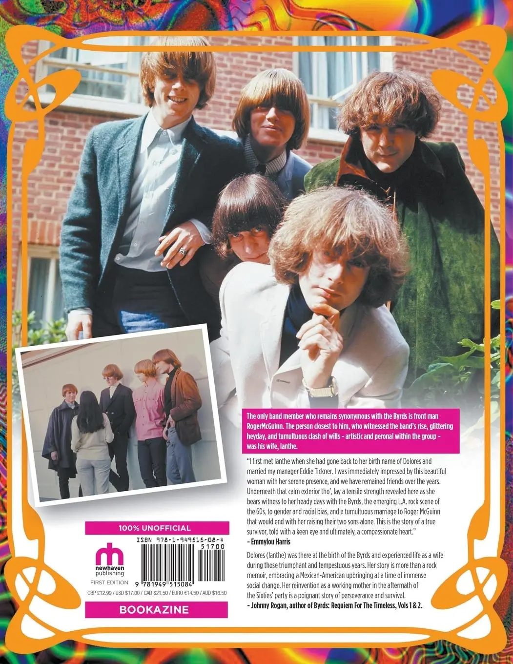 Rückseite: 9781949515084 | My Life With Roger McGuinn and The Byrds Bookazine | Ianthe McGuinn