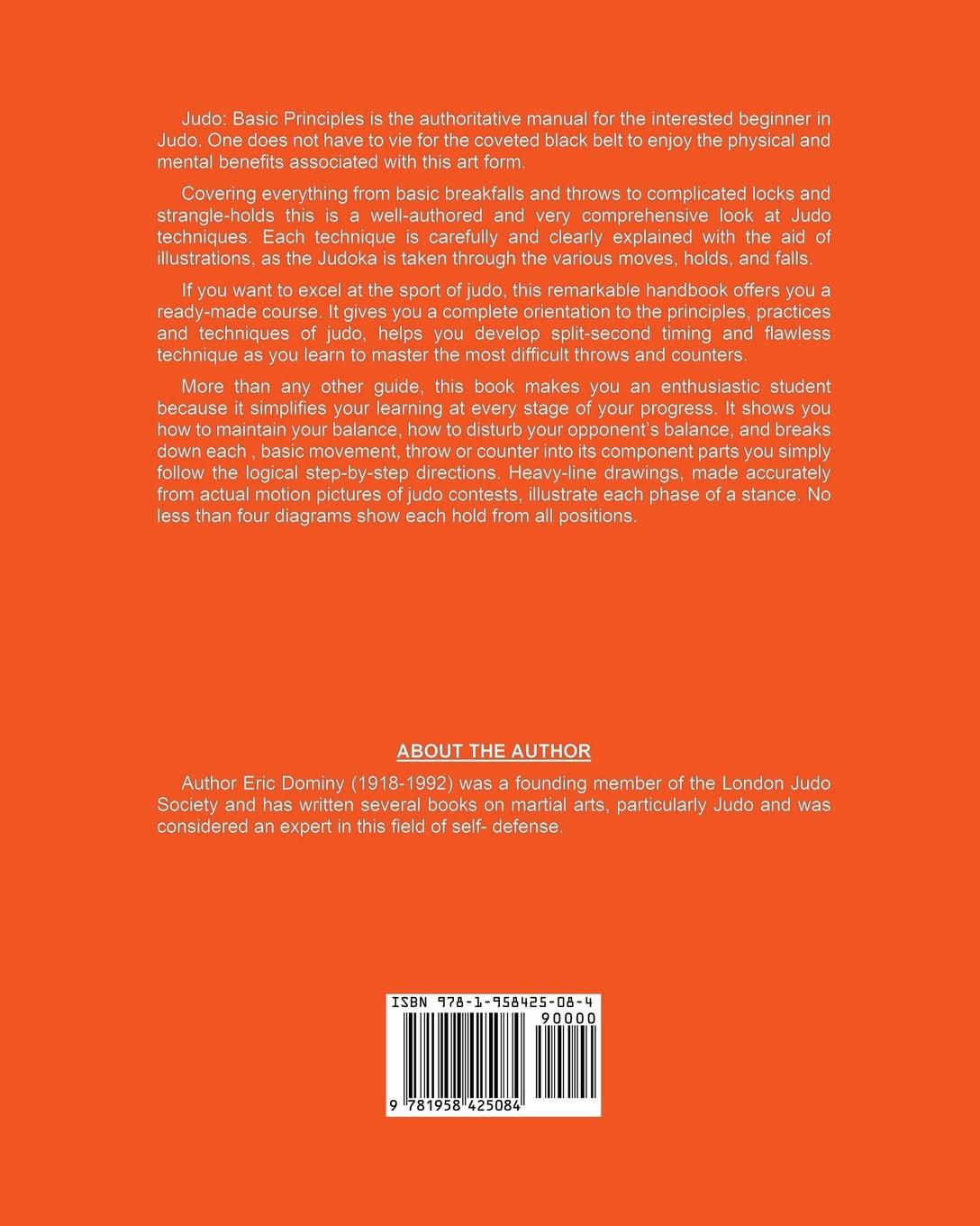 Rückseite: 9781958425084 | Judo | Basic Principles | Eric Dominy | Taschenbuch | Englisch | 2022