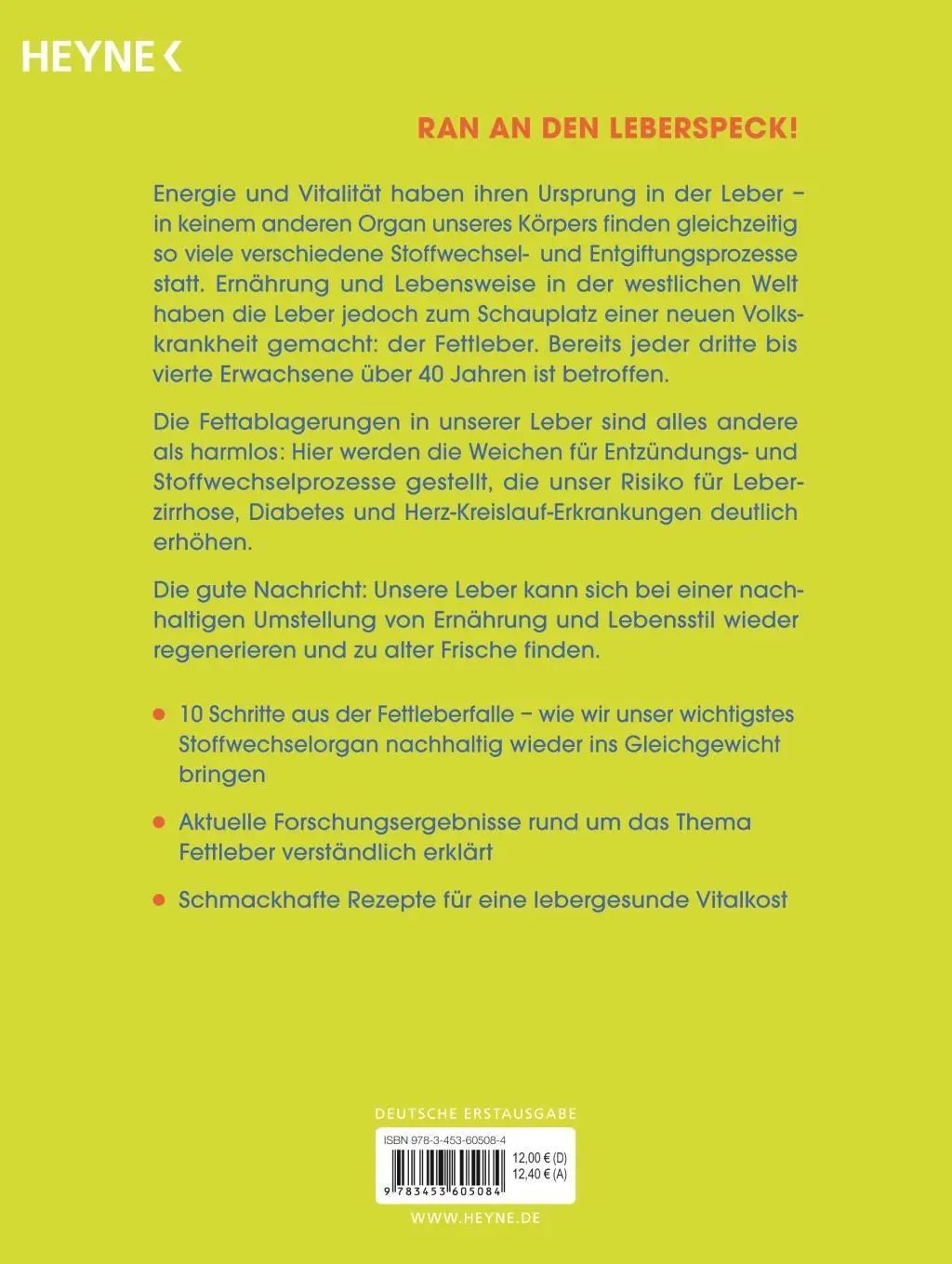 Bild: 9783453605084 | So kriegt die Leber ihr Fett weg! | Julia Seiderer-Nack | Taschenbuch