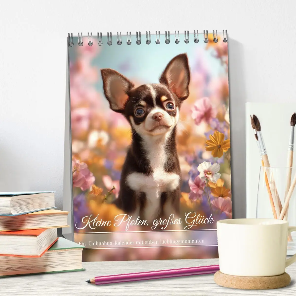 Bild: 9783516825084 | Kleine Pfoten, großes Glück (Tischkalender 2027 DIN A5 hoch),...