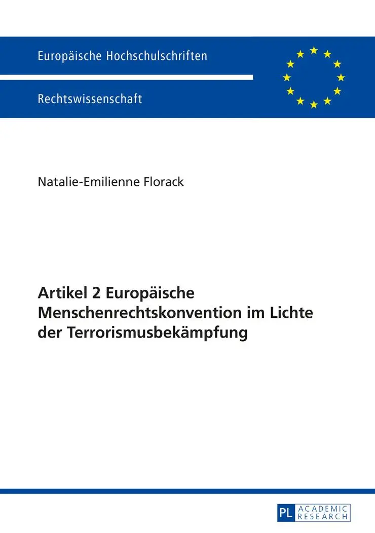 Cover: 9783631665084 | Artikel 2 Europäische Menschenrechtskonvention im Lichte der...
