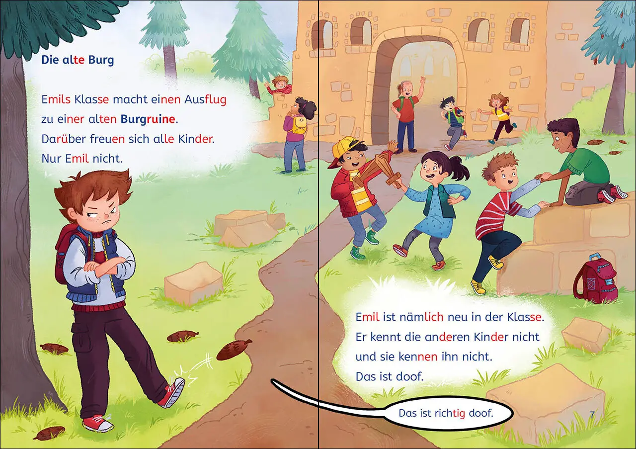 Rückseite: 9783743215184 | Leselöwen 2. Klasse - Reise in den Wald der Drachen | Peinkofer | Buch