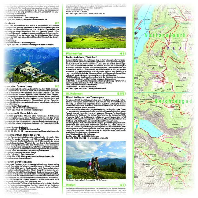Bild: 9783961325184 | Publicpress Rad- und Wanderkarte Tennengebirge, Tennengau, Hallein,...