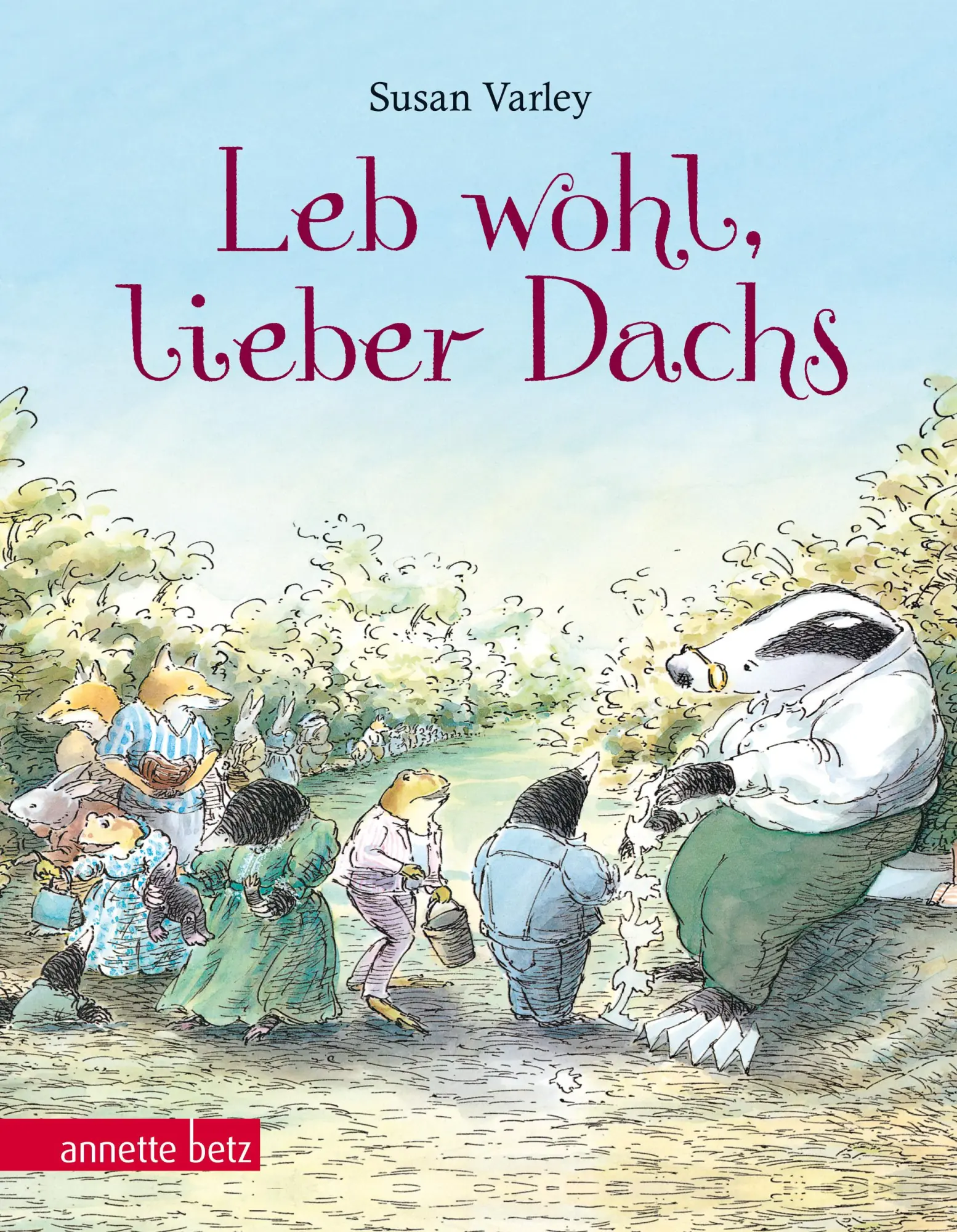 Cover: 9783219115284 | Leb wohl, lieber Dachs | Geschenkbuch-Ausgabe | Susan Varley | Buch
