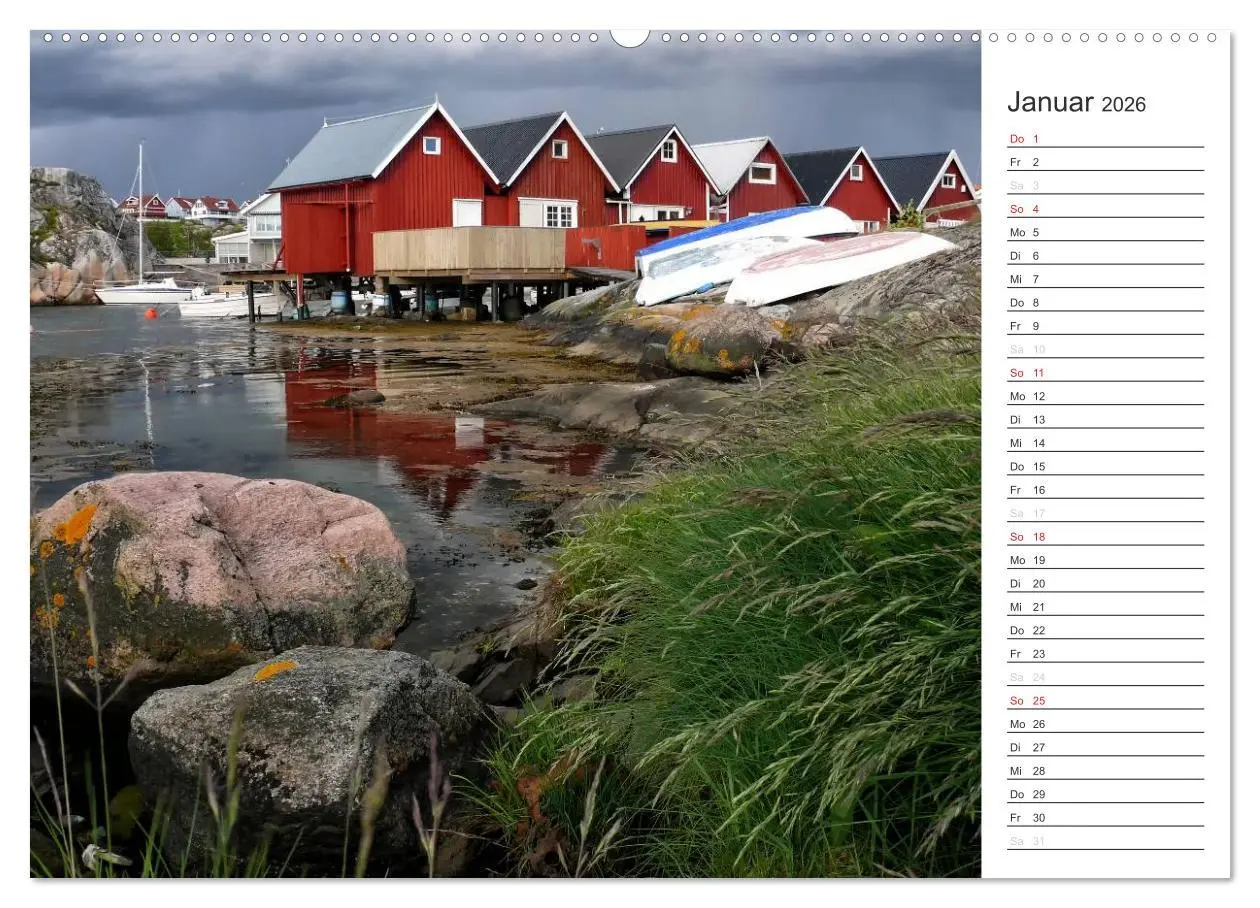 Bild: 9783516045284 | Unterwegs in Schweden (hochwertiger Premium Wandkalender 2026 DIN...