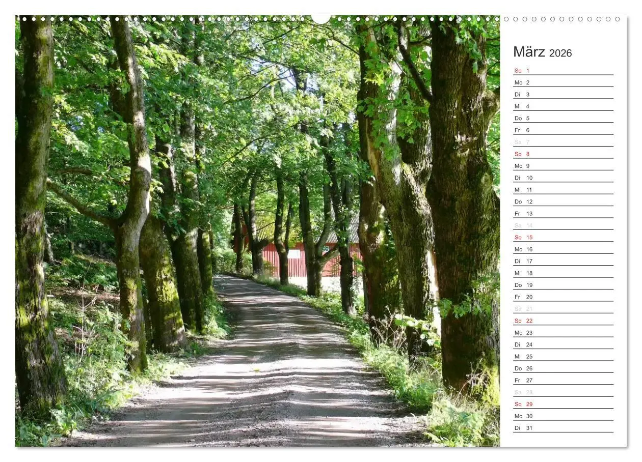 Bild: 9783516045284 | Unterwegs in Schweden (hochwertiger Premium Wandkalender 2026 DIN...