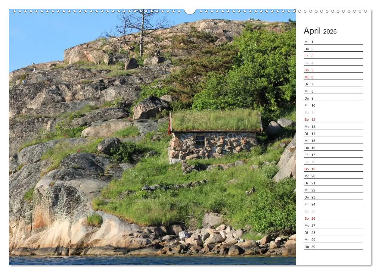 Bild: 9783516045284 | Unterwegs in Schweden (hochwertiger Premium Wandkalender 2026 DIN...