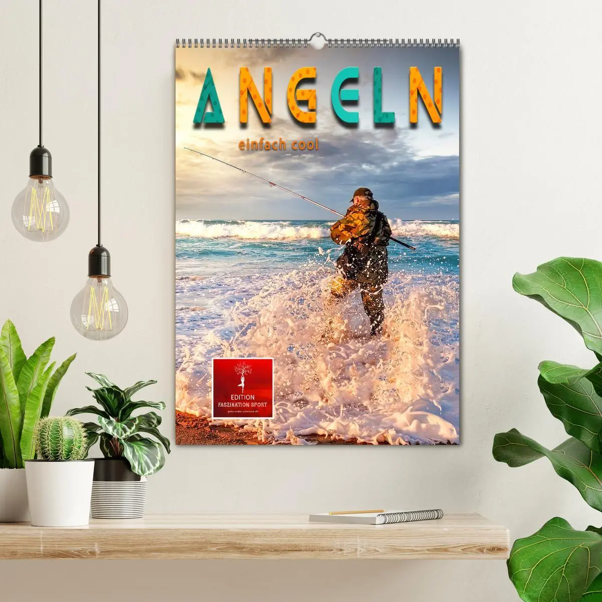 Bild: 9783516355284 | Angeln - einfach cool (Wandkalender 2026 DIN A2 hoch), CALVENDO...