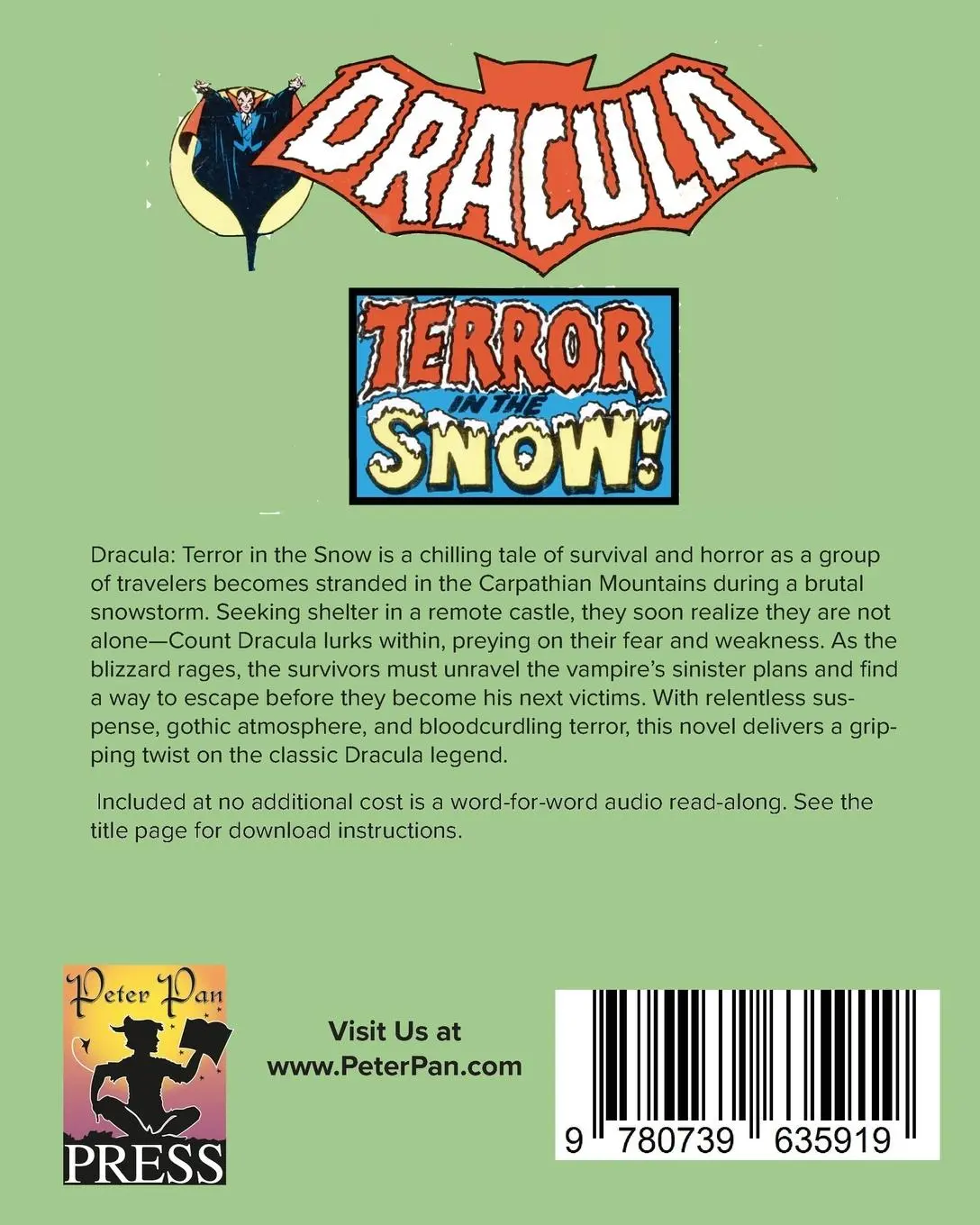 Rückseite: 9780739635384 | Dracula - Terror in the Snow | Bram Stoker | Taschenbuch | Englisch