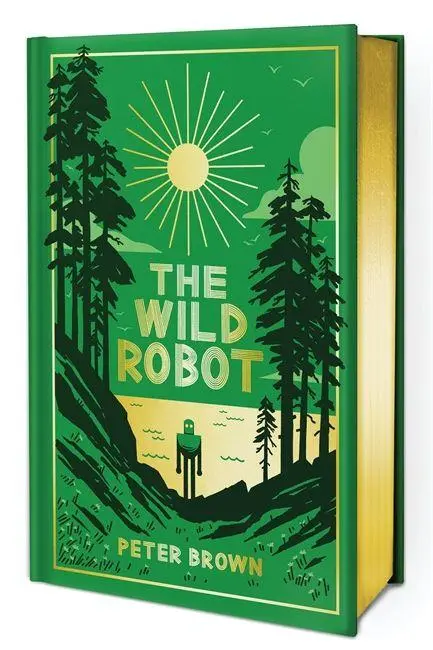 Cover: 9781835875384 | The Wild Robot | The deluxe full-colour collector's edition | Brown