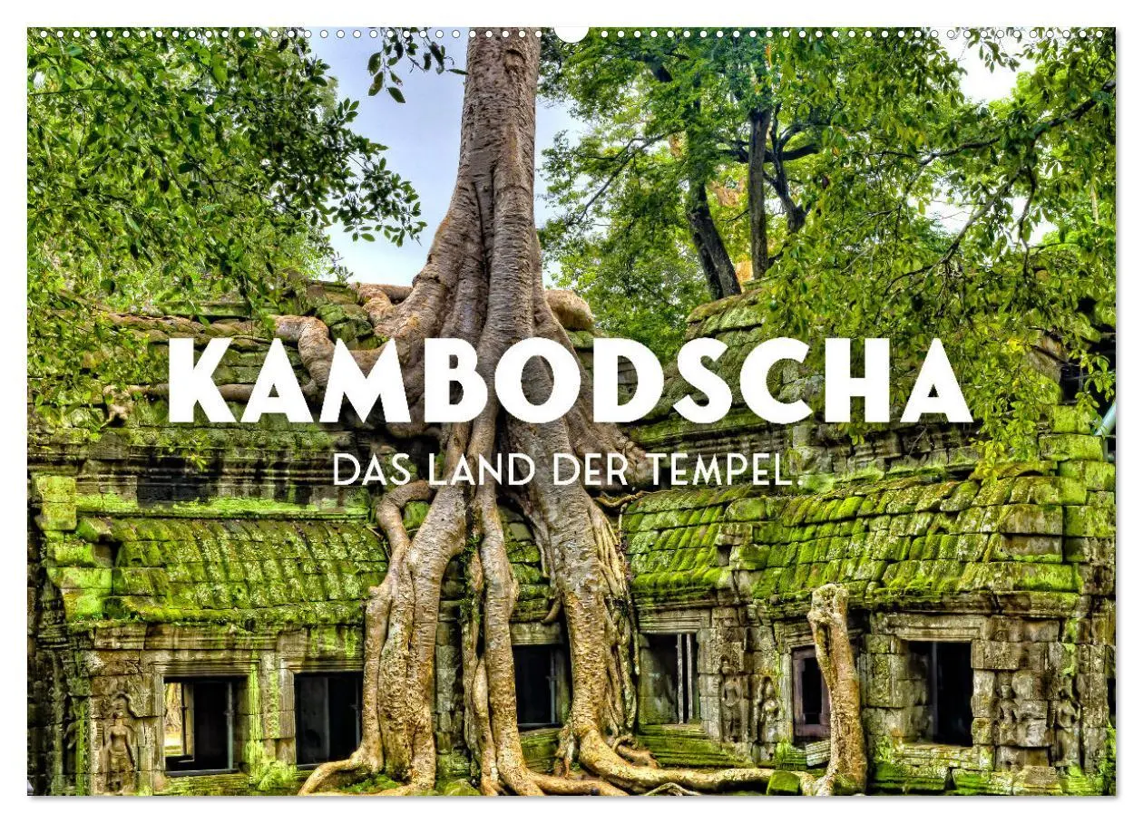 Cover: 9783457565384 | Kambodscha - Das Land der Tempel. (Wandkalender 2026 DIN A2 quer),...