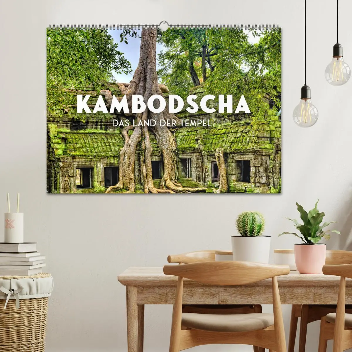 Bild: 9783457565384 | Kambodscha - Das Land der Tempel. (Wandkalender 2026 DIN A2 quer),...