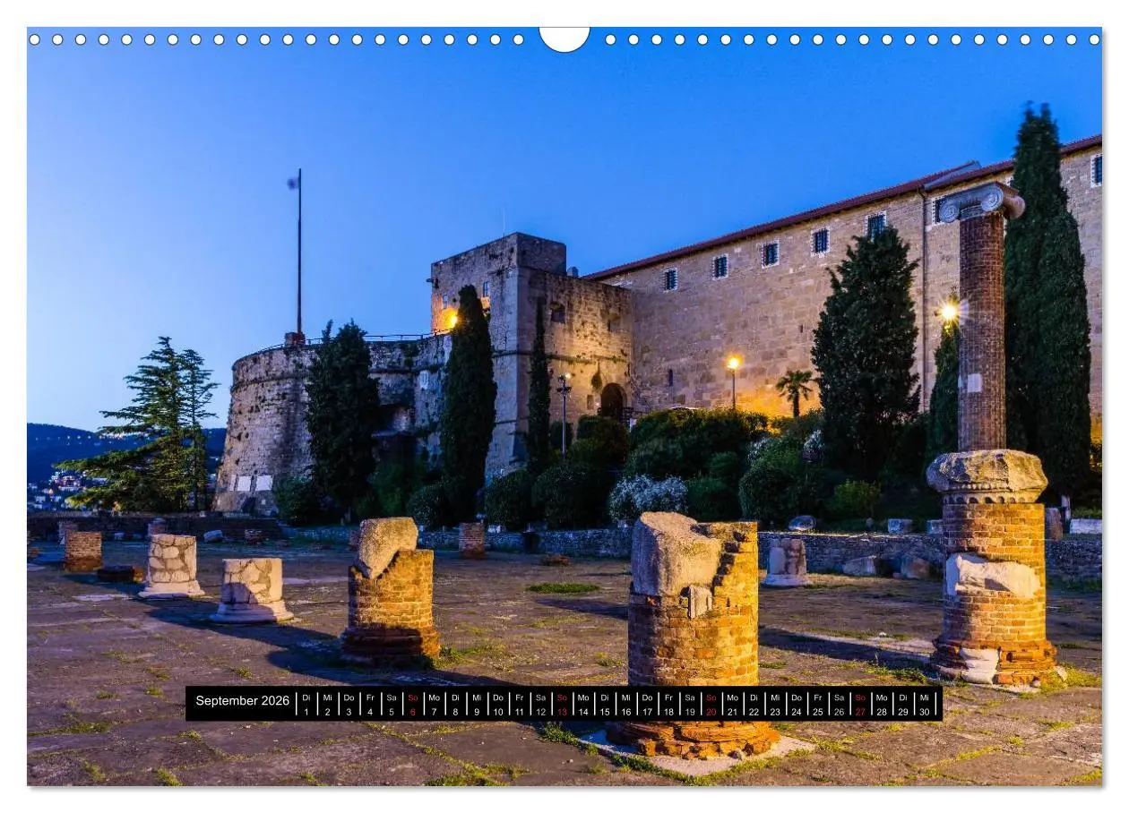 Bild: 9783457945384 | Triest - Stimmungen und Ansichten (Wandkalender 2026 DIN A3 quer),...