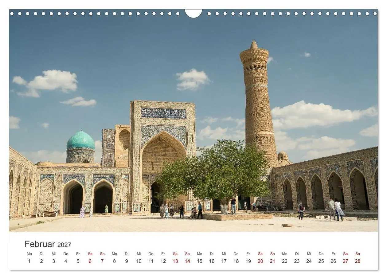 Bild: 9783569295384 | Usbekistan (Wandkalender 2027 DIN A3 quer), CALVENDO Monatskalender