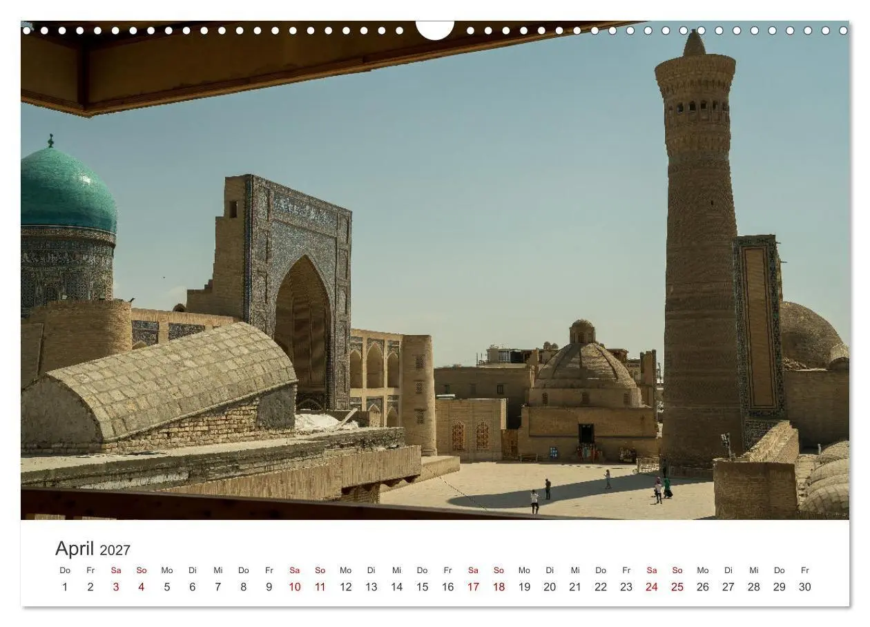 Bild: 9783569295384 | Usbekistan (Wandkalender 2027 DIN A3 quer), CALVENDO Monatskalender