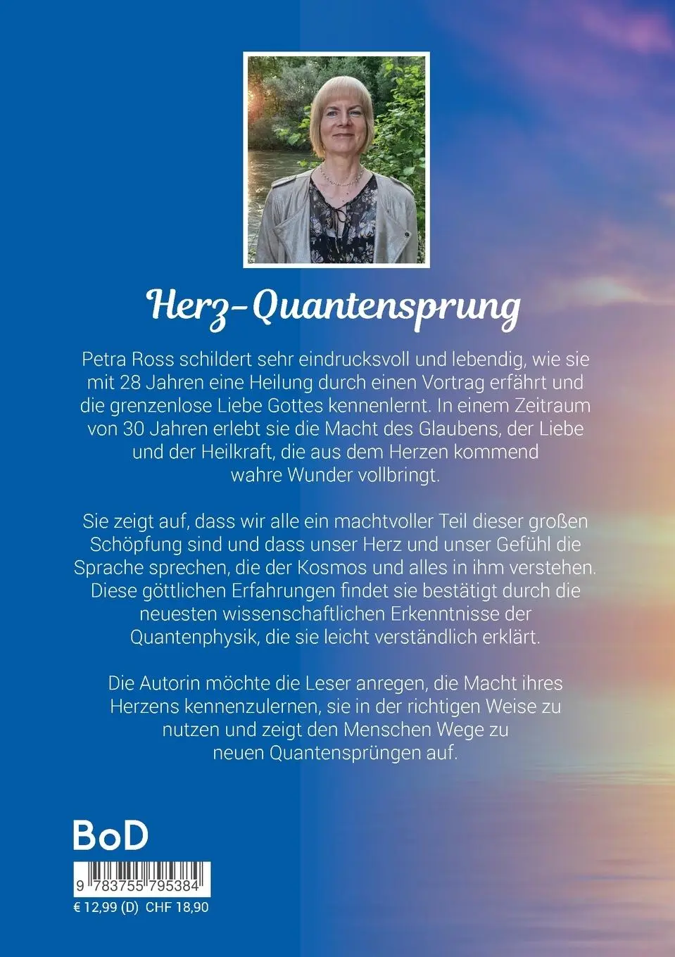 Rückseite: 9783755795384 | Herz-Quantensprung | Petra Ross | Taschenbuch | 154 S. | Deutsch