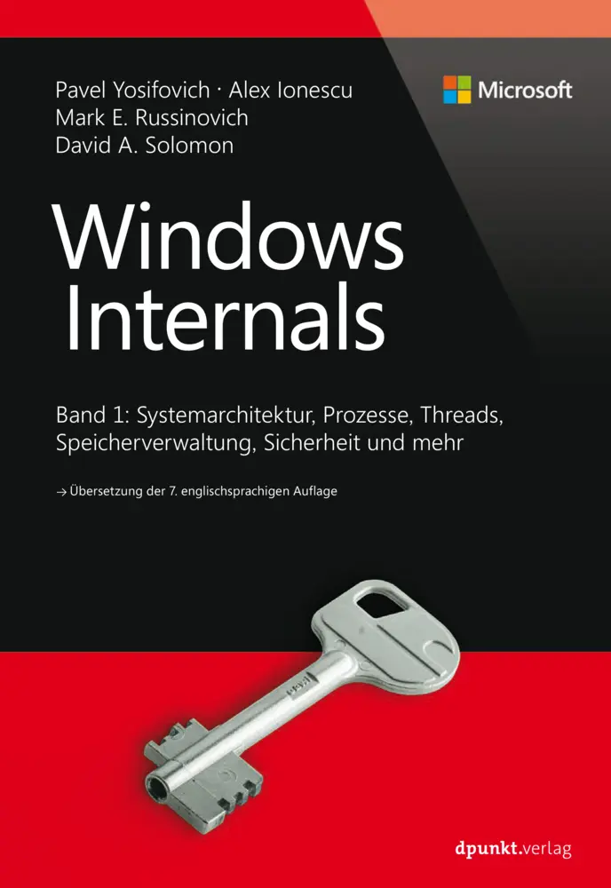 Cover: 9783864905384 | Windows Internals. .1 | Pavel Yosifovich (u. a.) | Buch | XXII | 2018