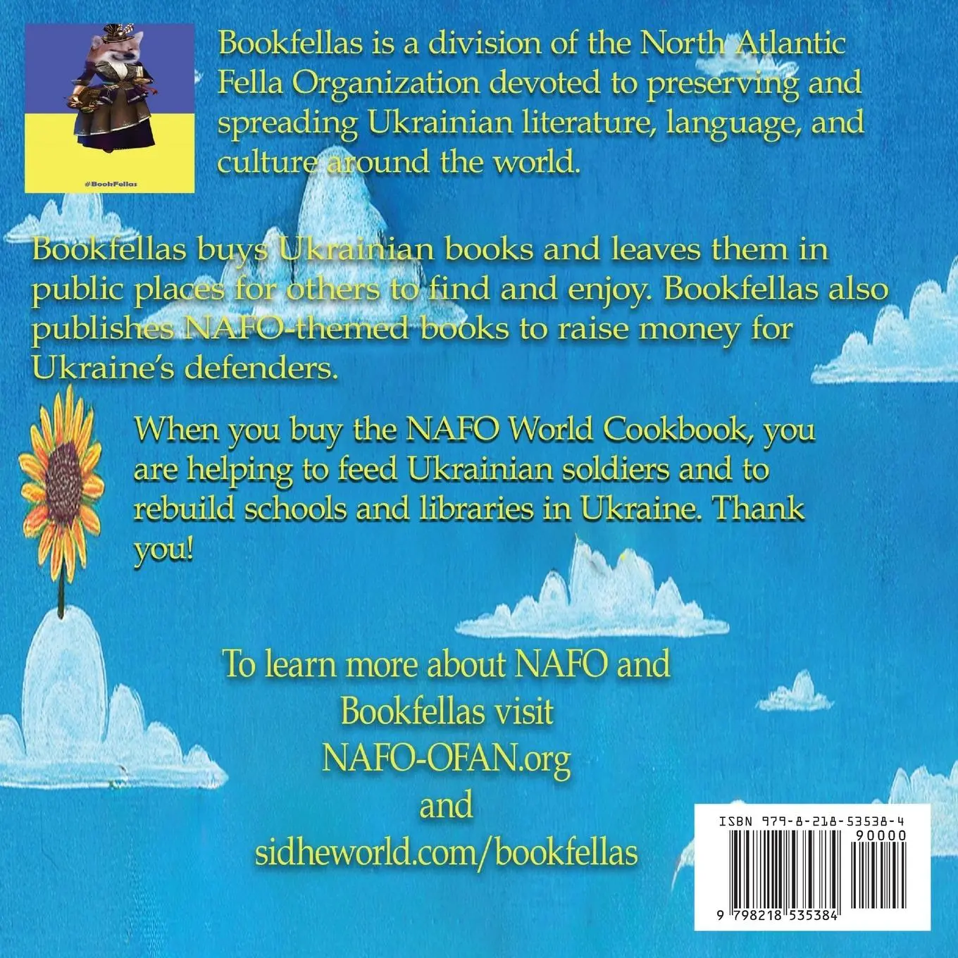 Rückseite: 9798218535384 | The NAFO World Cookbook | Senora Fella | Taschenbuch | Englisch | 2025