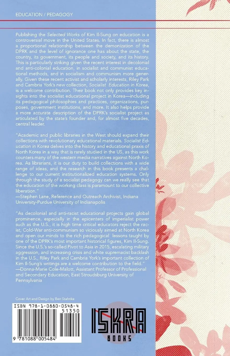 Rückseite: 9781088005484 | Socialist Education in Korea | Riley Seungyoon Park (u. a.) | Buch