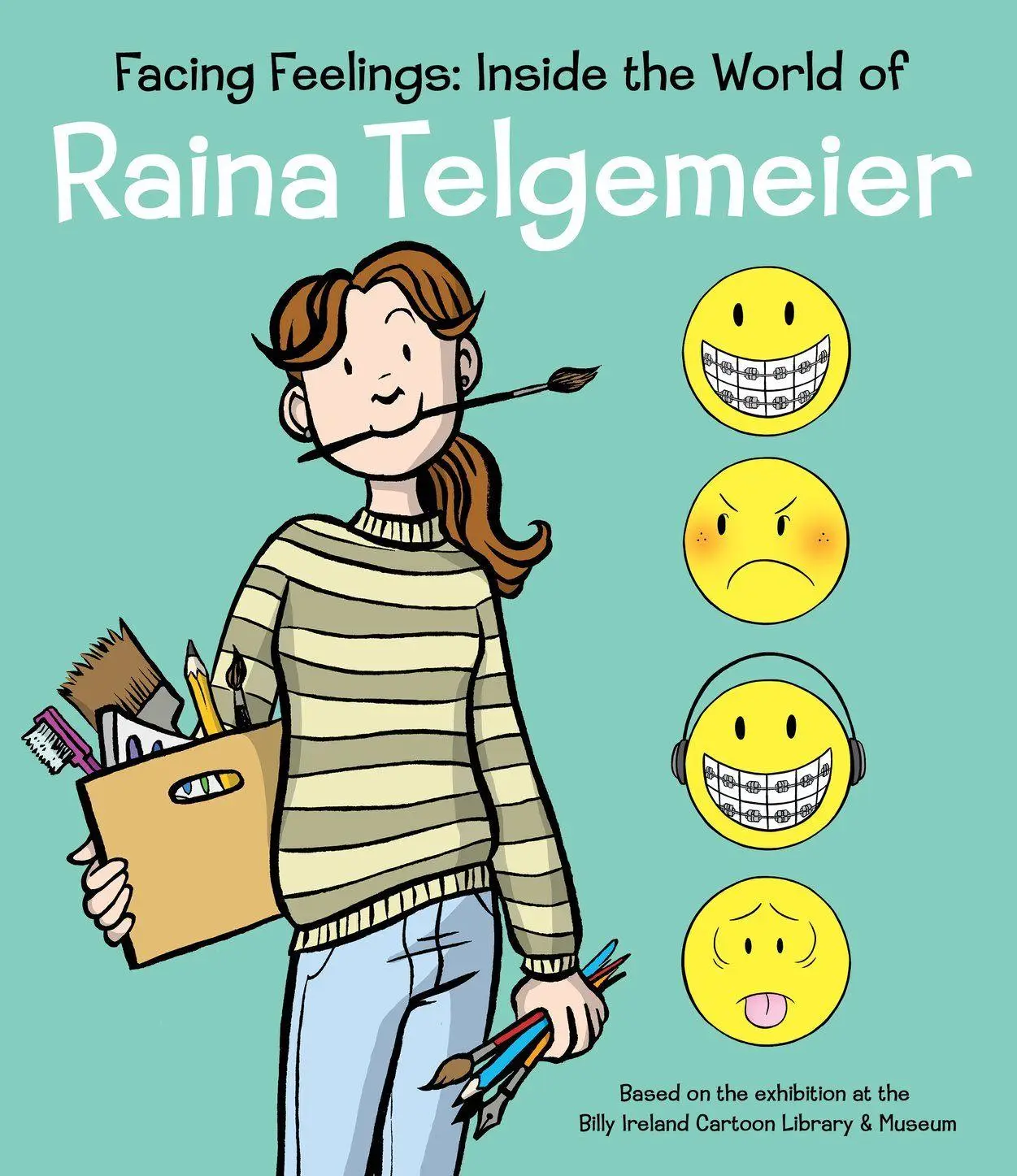 Cover: 9781338885484 | Facing Feelings: Inside the World of Raina Telgemeier | Telgemeier