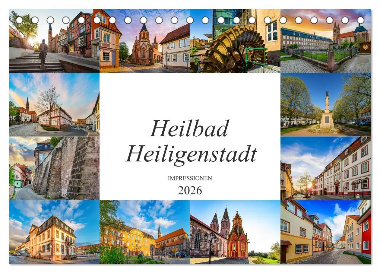 Cover: 9783457795484 | Heilbad Heiligenstadt Impressionen (Tischkalender 2026 DIN A5...