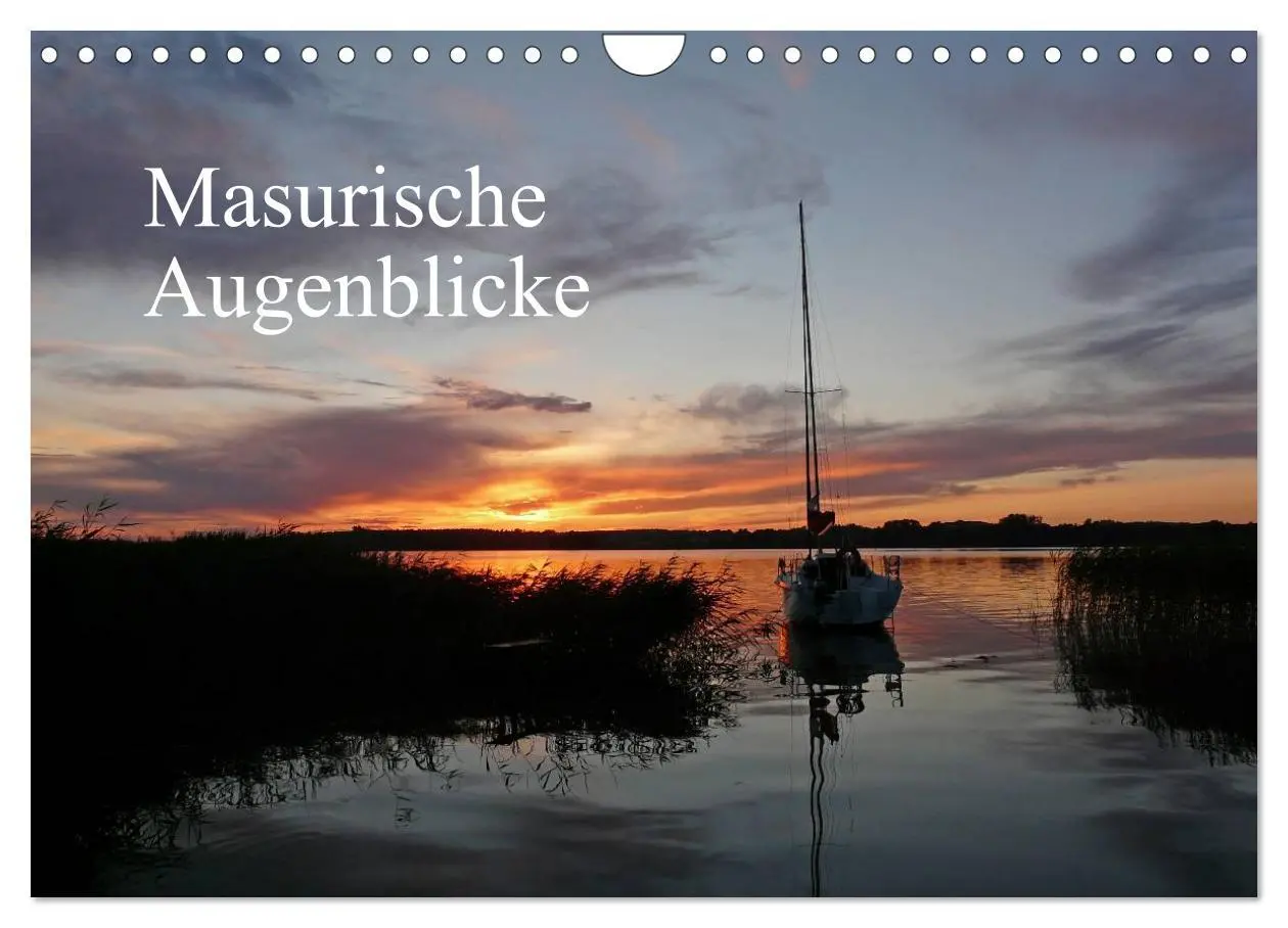 Cover: 9783516195484 | Masurische Augenblicke (Wandkalender 2026 DIN A4 quer), CALVENDO...