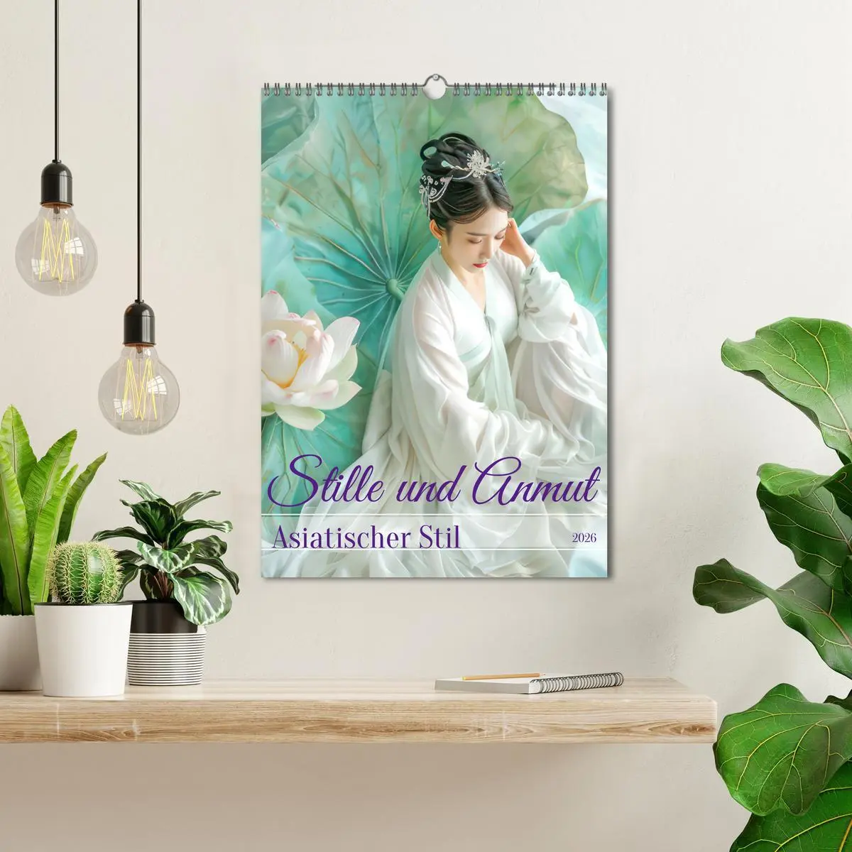 Bild: 9783516265484 | Stille und Anmut - Asiatischer Stil (Wandkalender 2026 DIN A3...