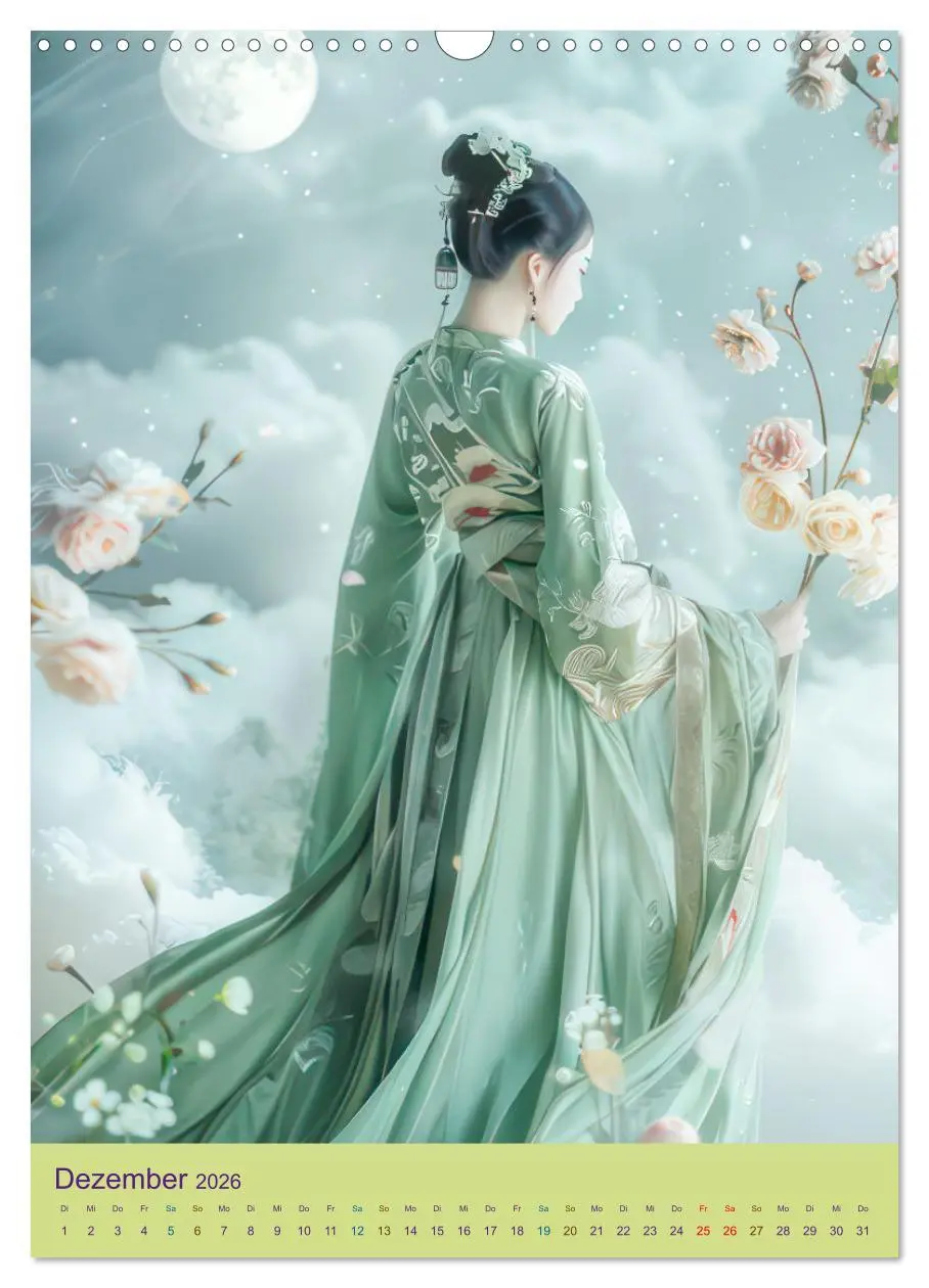 Bild: 9783516265484 | Stille und Anmut - Asiatischer Stil (Wandkalender 2026 DIN A3...