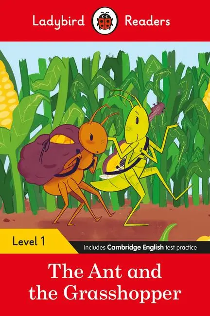 Cover: 9780241475584 | Ladybird Readers Level 1 - The Ant and the Grasshopper | Ladybird