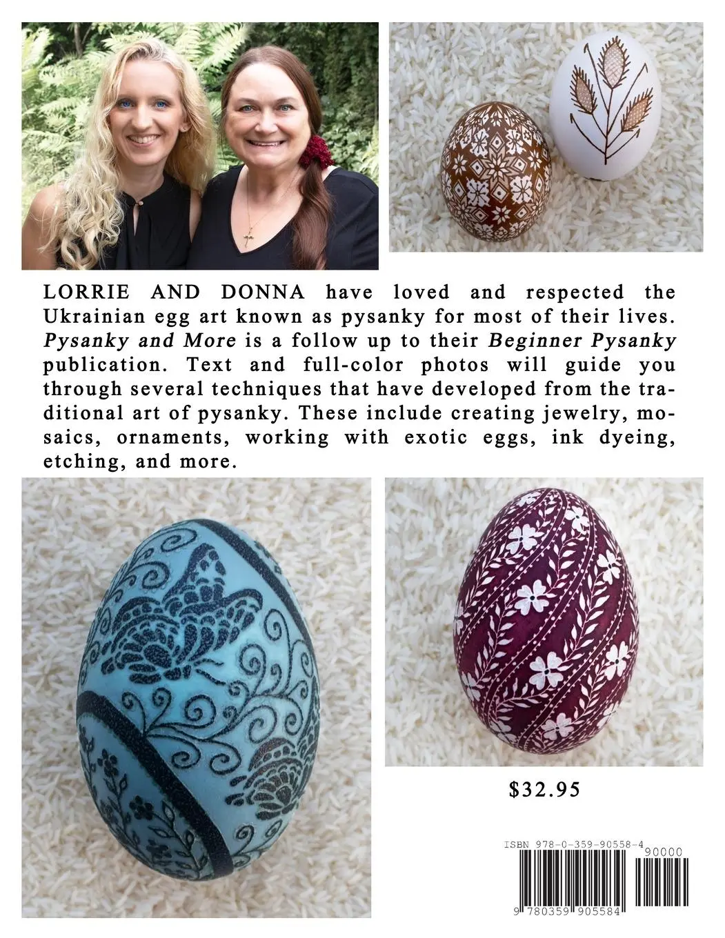 Rückseite: 9780359905584 | Pysanky and More | Jewelry, Mosaics, Etching, Ink Dyeing, Exotic Eggs