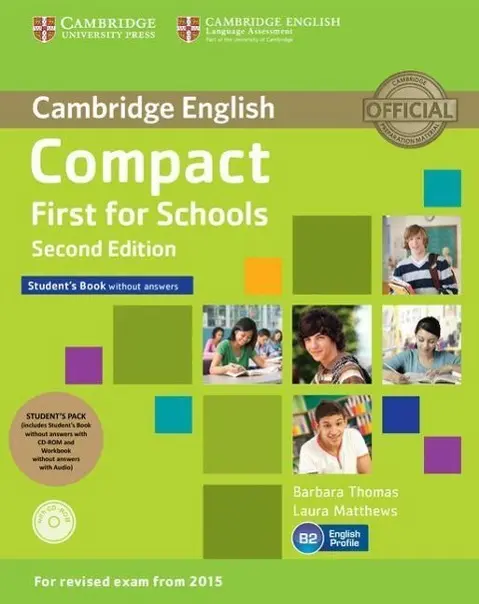 Cover: 9781107415584 | Thomas, B: Compact First for Schools Student's Pack (Student | Thomas