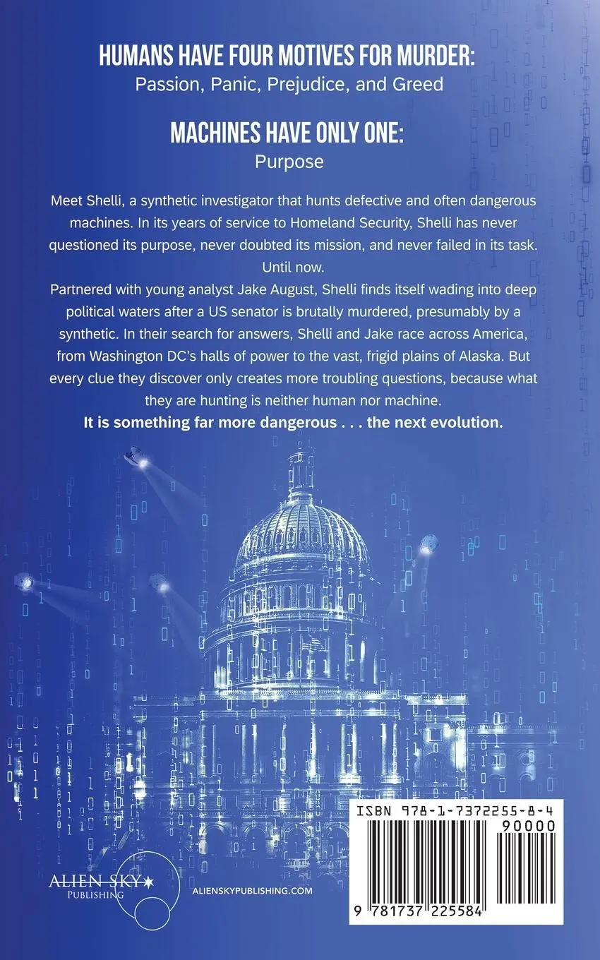 Rückseite: 9781737225584 | SHELLI | The Android Detective | Doug Brode | Taschenbuch | Englisch
