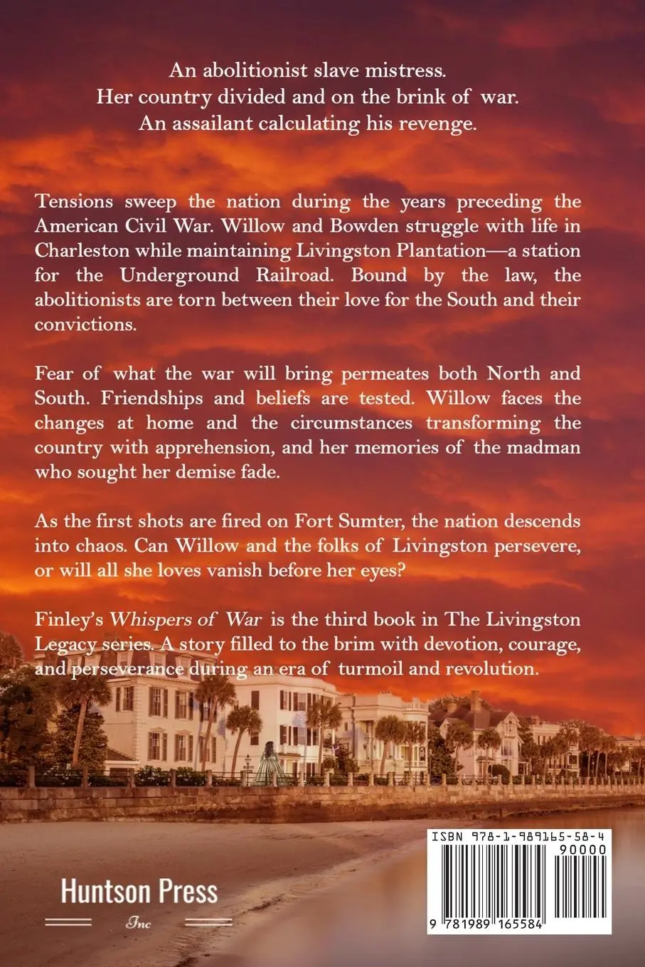 Rückseite: 9781989165584 | Whispers of War | Naomi Finley | Taschenbuch | Englisch | 2023