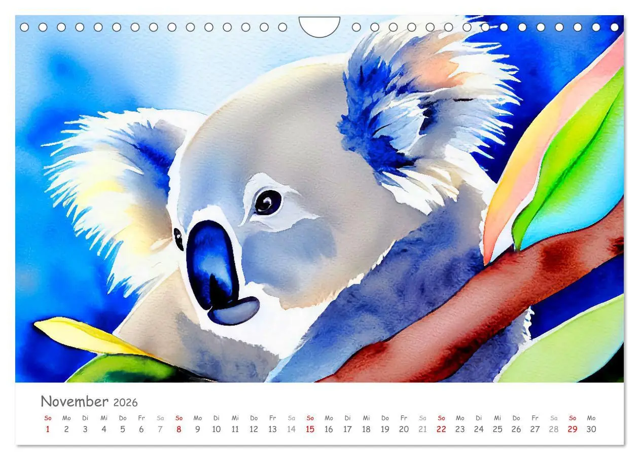 Bild: 9783457855584 | Der Koala 2026. Aschgrauer Beutelbär (Wandkalender 2026 DIN A4...