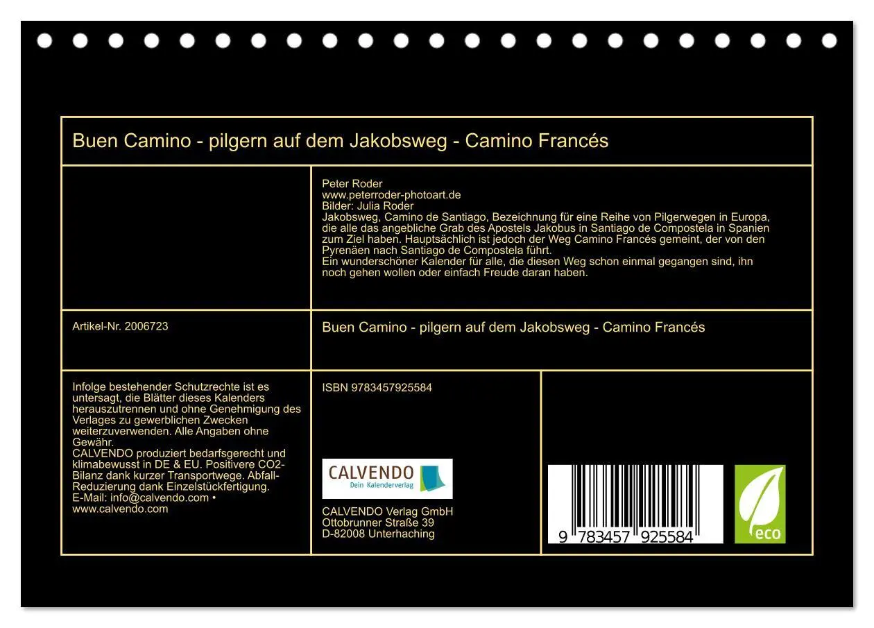 Bild: 9783457925584 | Buen Camino - pilgern auf dem Jakobsweg - Camino Francés...