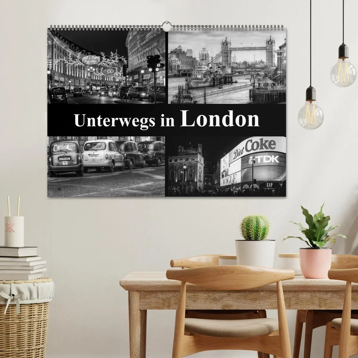 Bild: 9783516015584 | Unterwegs in London (Wandkalender 2026 DIN A2 quer), CALVENDO...
