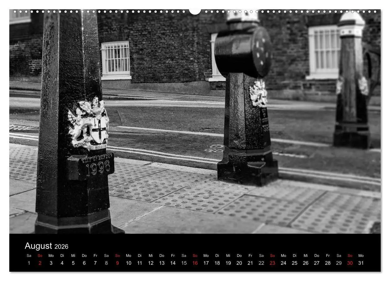 Bild: 9783516015584 | Unterwegs in London (Wandkalender 2026 DIN A2 quer), CALVENDO...