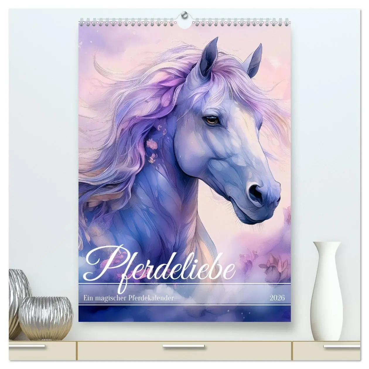 Cover: 9783516255584 | Pferdeliebe - Ein magischer Pferdekalender (hochwertiger Premium...
