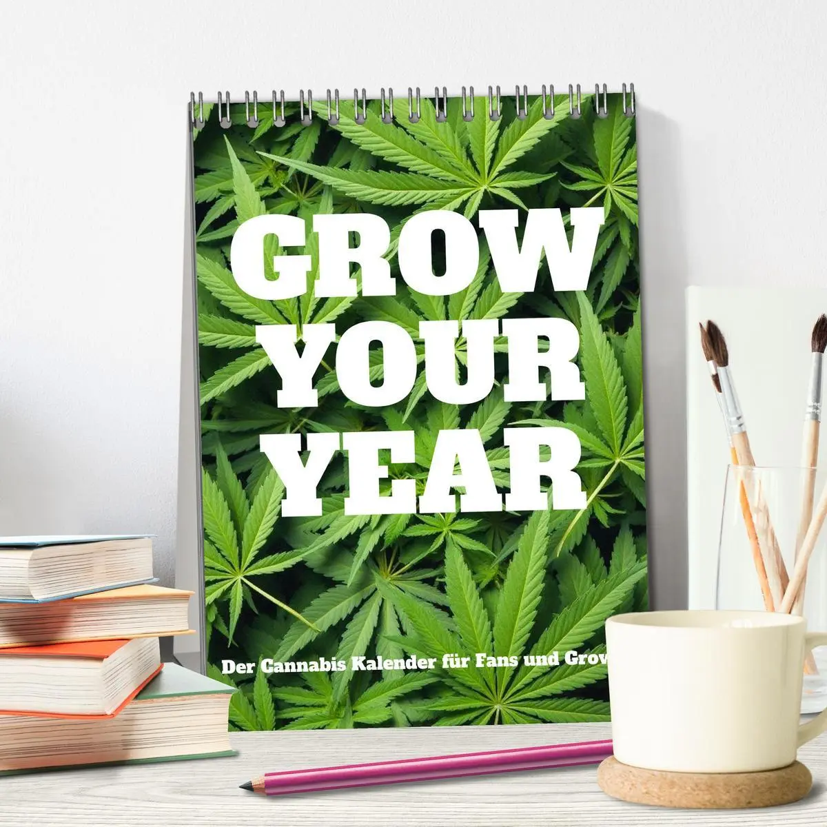 Bild: 9783516635584 | Grow your Year - Der Cannabis Kalender für Fans und Grower...